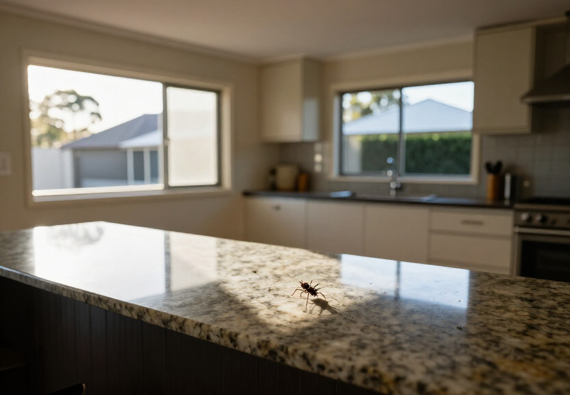 Ant-free bathroom in Coogee after treatment